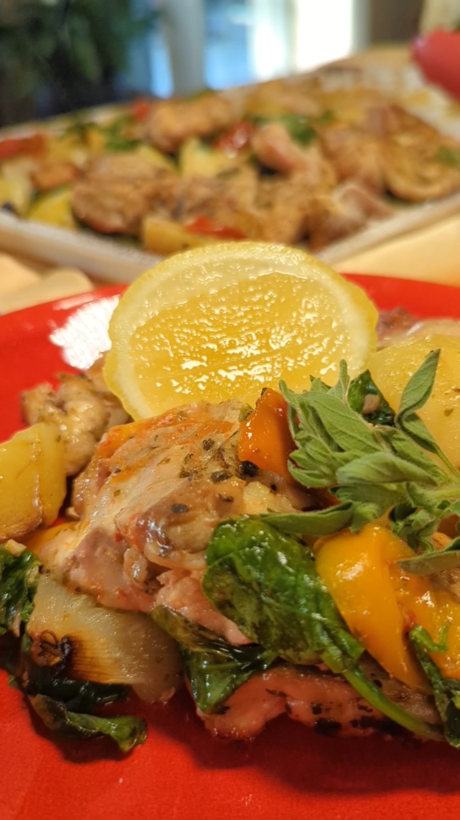 No Mess! No Stress! Delicious One Pan Chicken Dinner Recipe! - Marisa