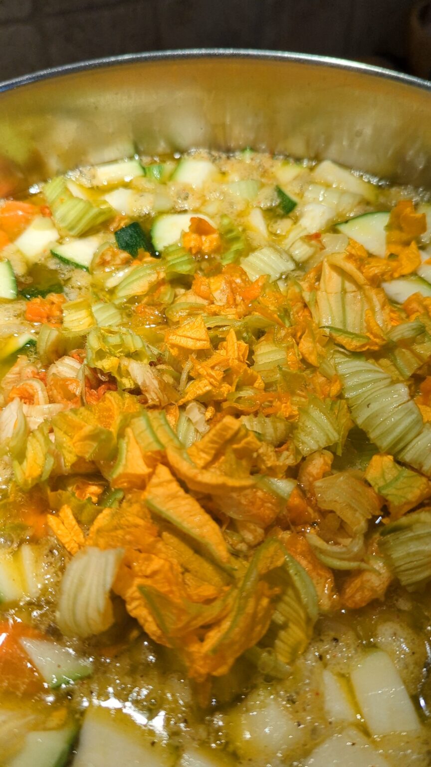 Minestra Di Zucchine E Patate (Zucchini And Potato Soup) - Marisa Mariella